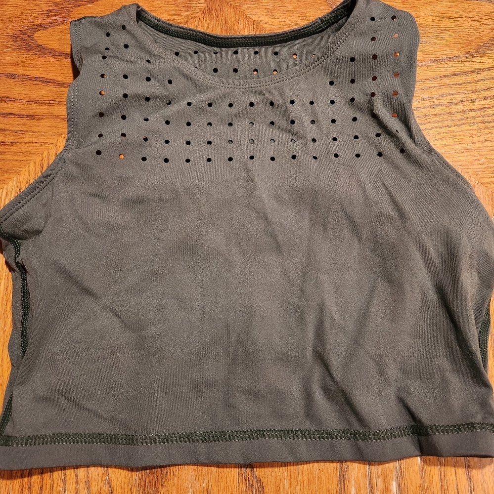 Glyder Olive Green Sports Bra Size small